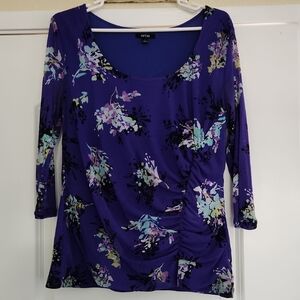 Apt. 9 Women's Vibrant Floral Blouse